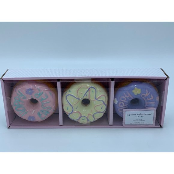 Cupcakes & Cashmere Easter Ceramic Donuts - Picture 1 of 6